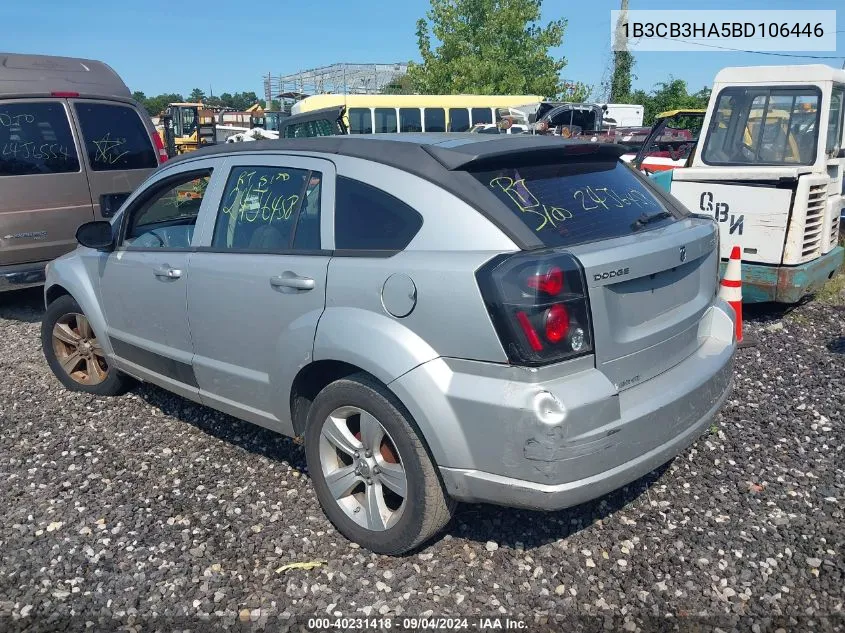 1B3CB3HA5BD106446 2011 Dodge Caliber Mainstreet