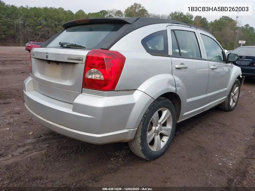 1B3CB3HA5BD262003 2011 Dodge Caliber Mainstreet