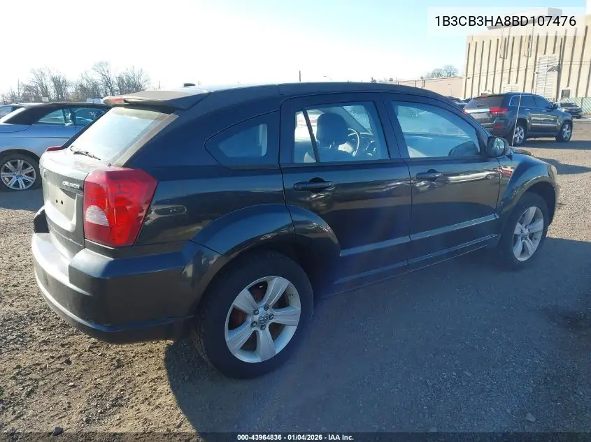1B3CB3HA8BD107476 2011 Dodge Caliber Mainstreet