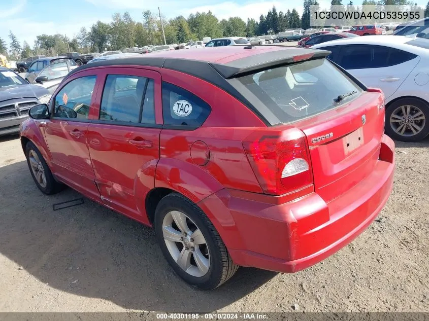 1C3CDWDA4CD535955 2012 Dodge Caliber Sxt