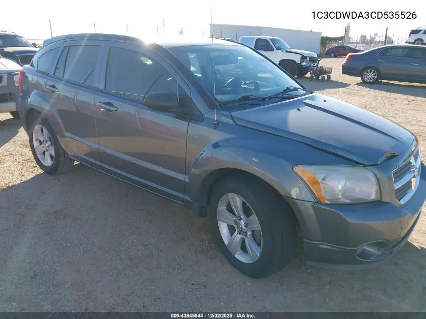 1C3CDWDA3CD535526 2012 Dodge Caliber Sxt