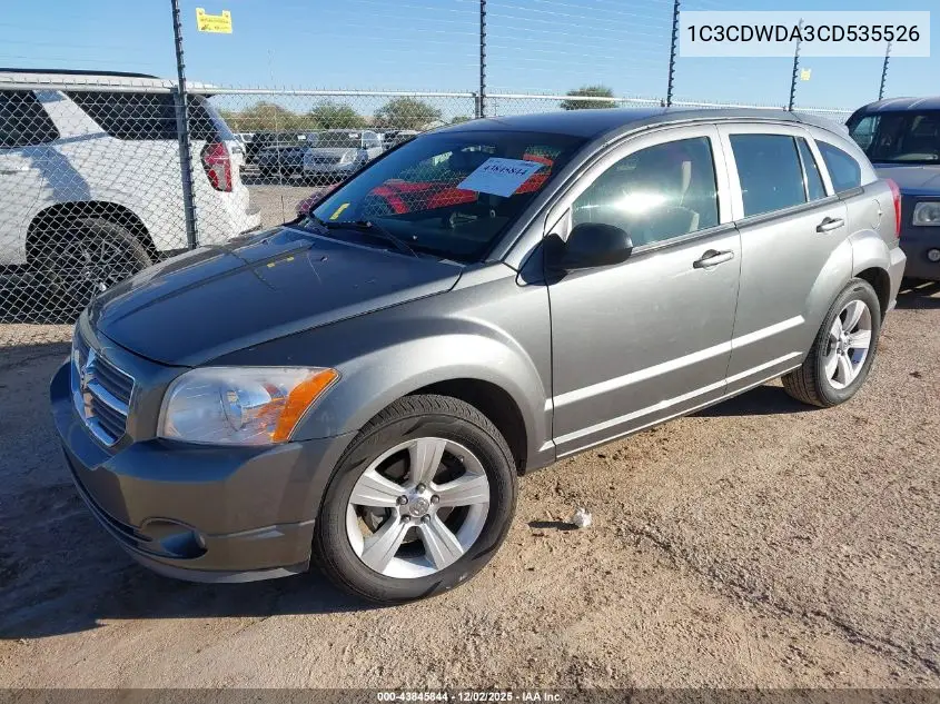 1C3CDWDA3CD535526 2012 Dodge Caliber Sxt