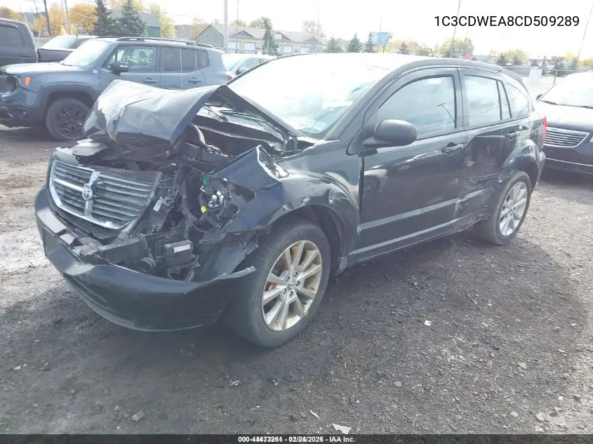 1C3CDWEA8CD509289 2012 Dodge Caliber Sxt Plus