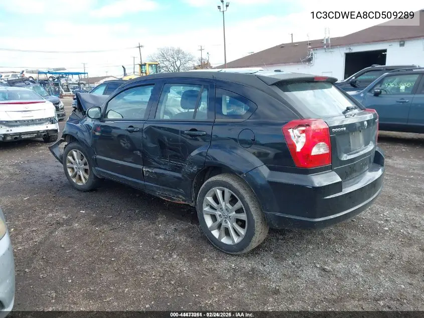 1C3CDWEA8CD509289 2012 Dodge Caliber Sxt Plus