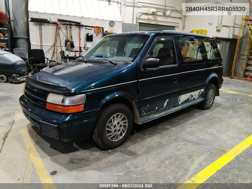 2B4GH45R3RR605930 1994 Dodge Caravan Se