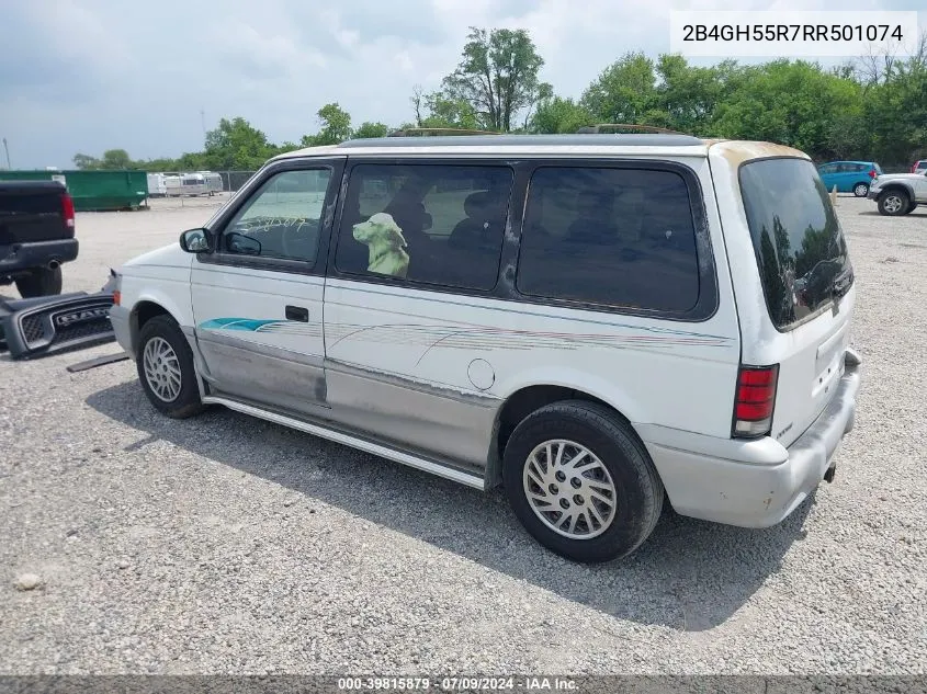 1994 Dodge Caravan Le/Es VIN: 2B4GH55R7RR501074 Lot: 39815879