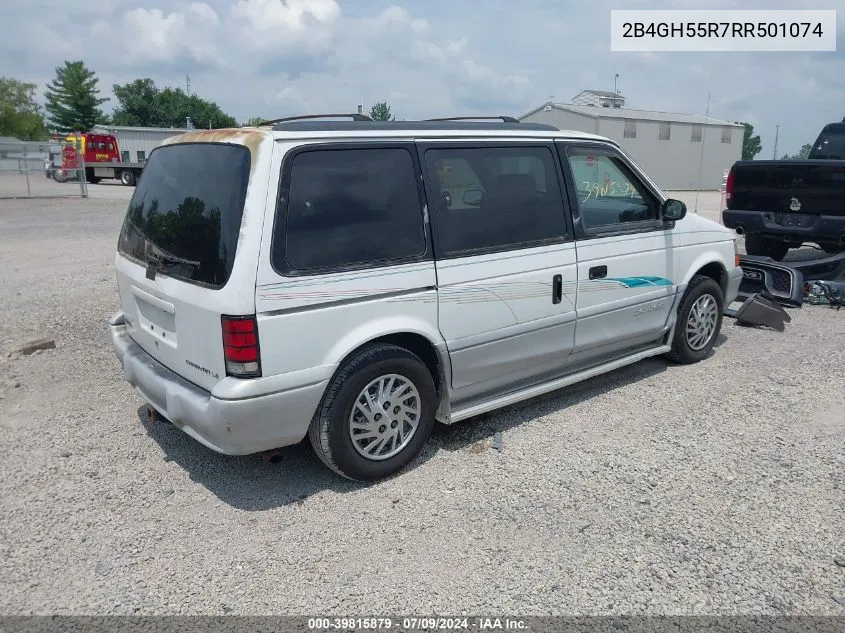 1994 Dodge Caravan Le/Es VIN: 2B4GH55R7RR501074 Lot: 39815879