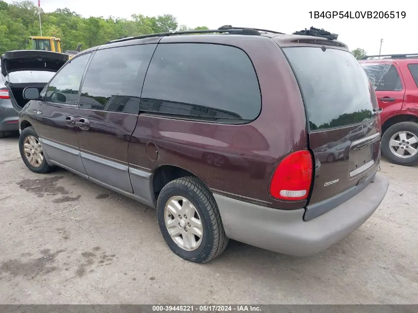 1997 Dodge Grand Caravan Es/Le VIN: 1B4GP54L0VB206519 Lot: 39445221