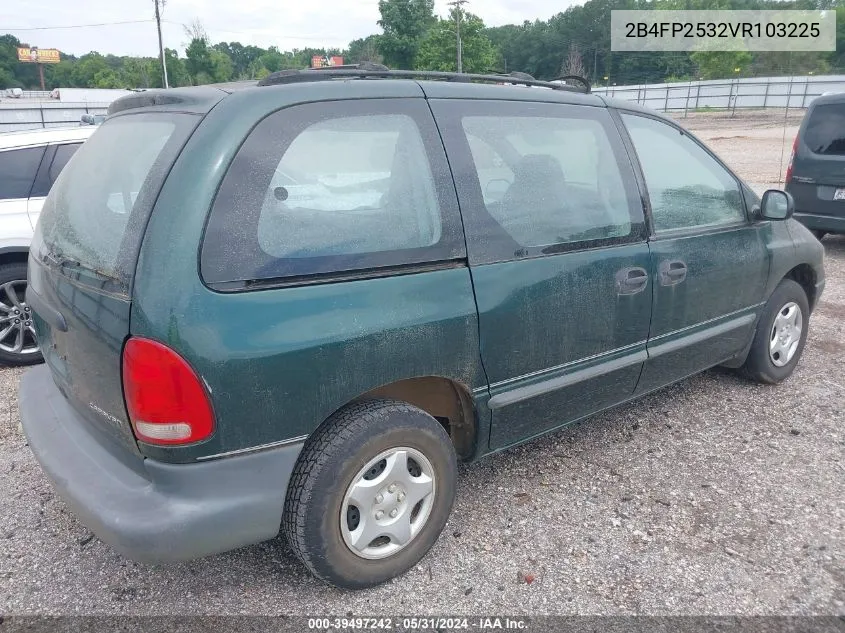 1997 Dodge Caravan VIN: 2B4FP2532VR103225 Lot: 39497242