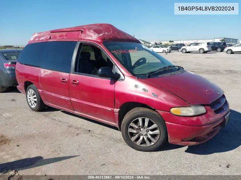 1997 Dodge Grand Caravan Es/Le VIN: 1B4GP54L8VB202024 Lot: 40312961