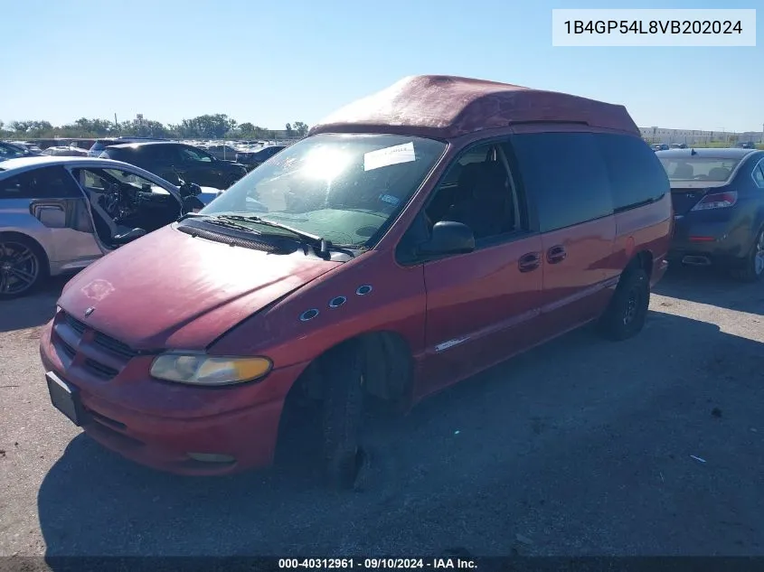 1997 Dodge Grand Caravan Es/Le VIN: 1B4GP54L8VB202024 Lot: 40312961