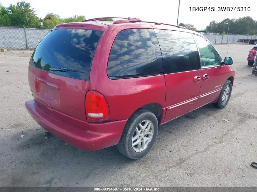 1B4GP45L3WB745310 1998 Dodge Caravan Se