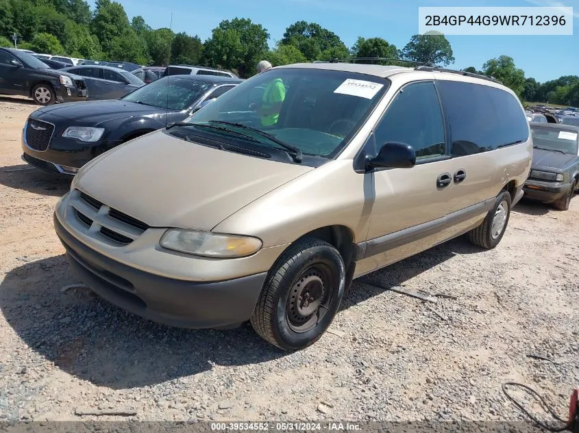 1998 Dodge Grand Caravan Se/Sport VIN: 2B4GP44G9WR712396 Lot: 39534552