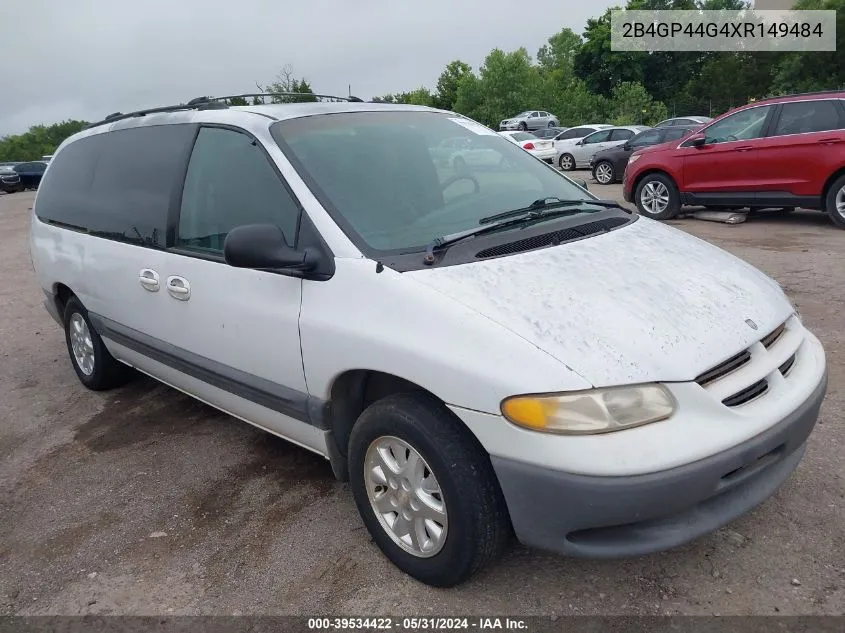 1999 Dodge Grand Caravan Se VIN: 2B4GP44G4XR149484 Lot: 39534422