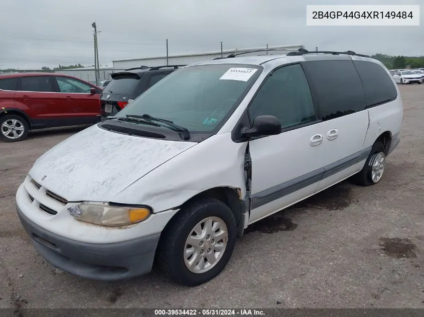 1999 Dodge Grand Caravan Se VIN: 2B4GP44G4XR149484 Lot: 39534422