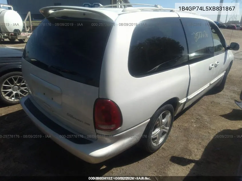 1B4GP74L5XB831867 1999 Dodge Grand Caravan