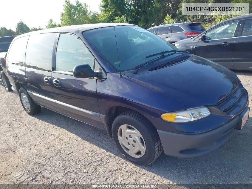 1999 Dodge Grand Caravan Se VIN: 1B4GP44G9XB821201 Lot: 40161540