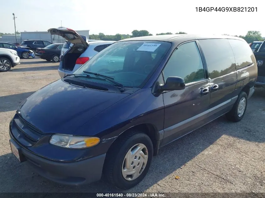 1999 Dodge Grand Caravan Se VIN: 1B4GP44G9XB821201 Lot: 40161540