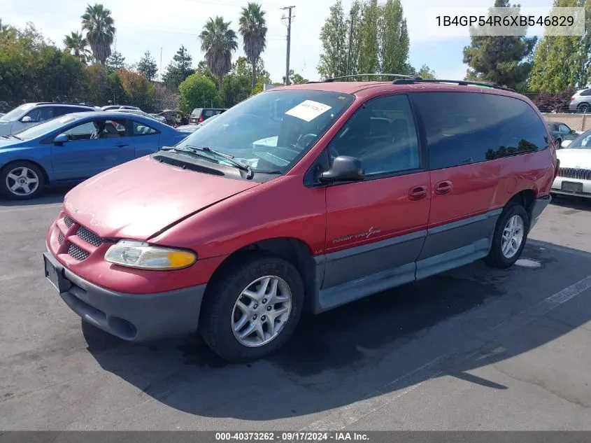 1999 Dodge Grand Caravan Le VIN: 1B4GP54R6XB546829 Lot: 40373262