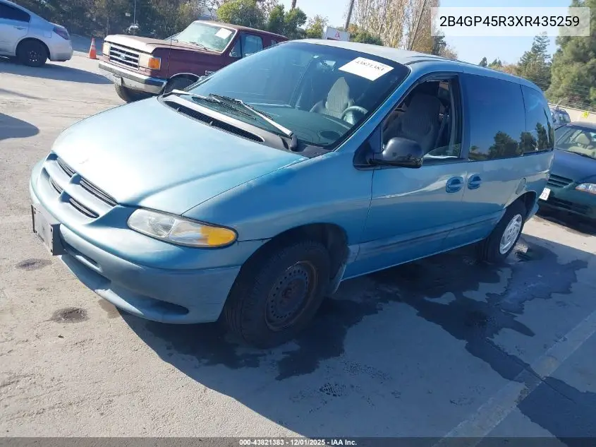 2B4GP45R3XR435259 1999 Dodge Caravan Se