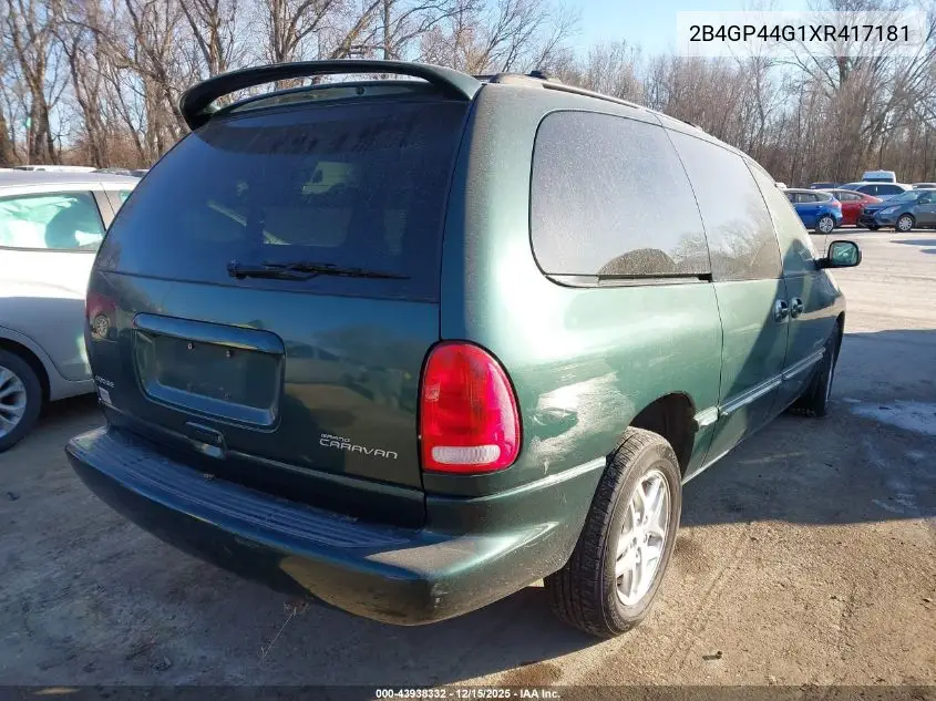 2B4GP44G1XR417181 1999 Dodge Grand Caravan Se