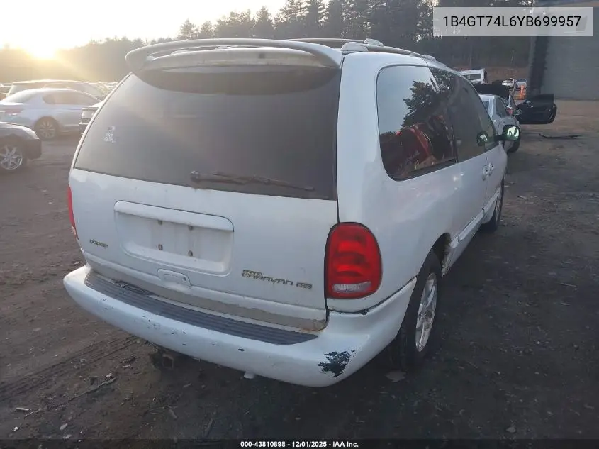 1B4GT74L6YB699957 2000 Dodge Grand Caravan Es