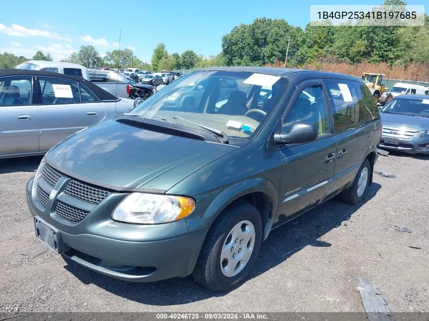 1B4GP25341B197685 2001 Dodge Caravan Se