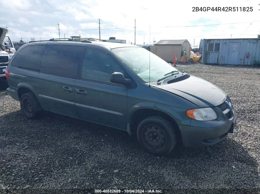 2B4GP44R42R511825 2002 Dodge Grand Caravan Sport