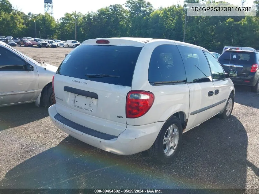 1D4GP25373B146786 2003 Dodge Caravan Se