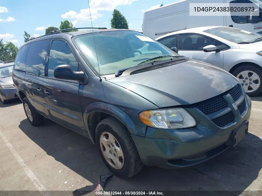 1D4GP24383B208973 2003 Dodge Grand Caravan Se