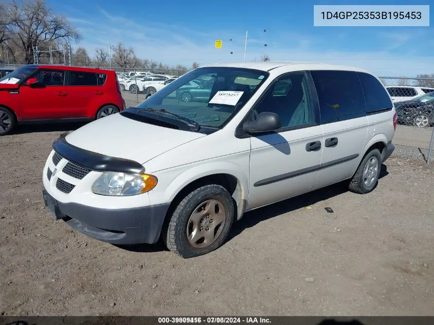 1D4GP25353B195453 2003 Dodge Caravan Se