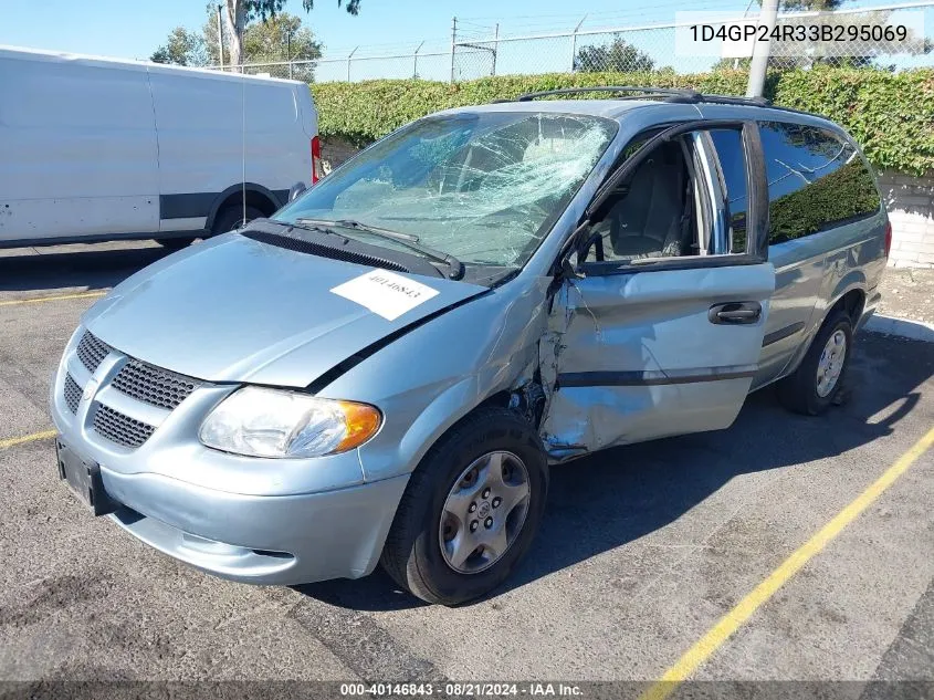 2003 Dodge Grand Caravan Se VIN: 1D4GP24R33B295069 Lot: 40146843