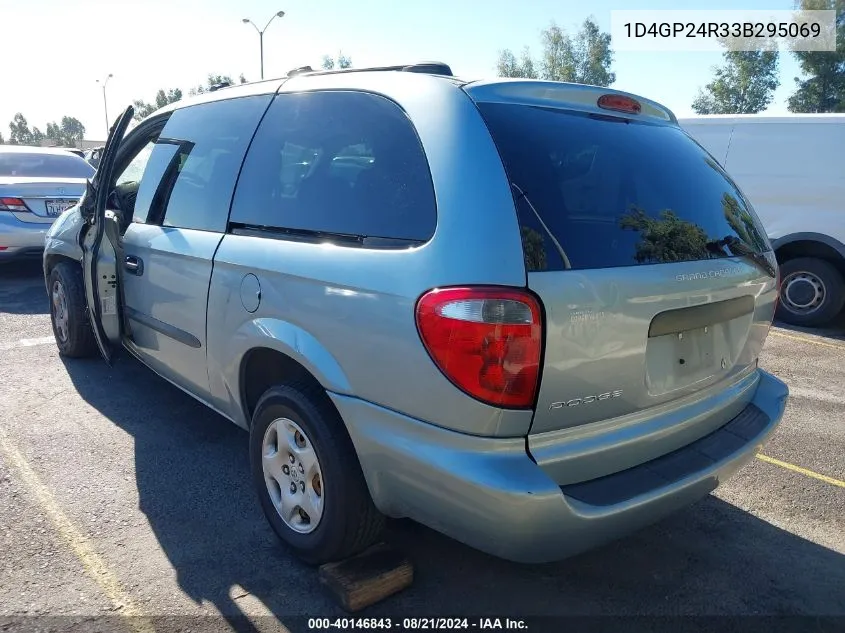 2003 Dodge Grand Caravan Se VIN: 1D4GP24R33B295069 Lot: 40146843