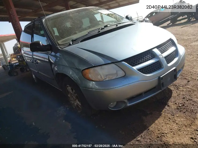 2003 Dodge Grand Caravan Sport VIN: 2D4GP44L23R382082 Lot: 41702157