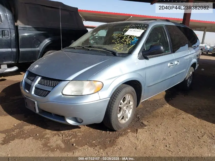 2003 Dodge Grand Caravan Sport VIN: 2D4GP44L23R382082 Lot: 41702157