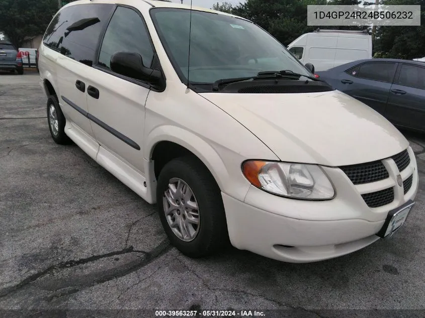 2004 Dodge Grand Caravan Se VIN: 1D4GP24R24B506232 Lot: 39563257