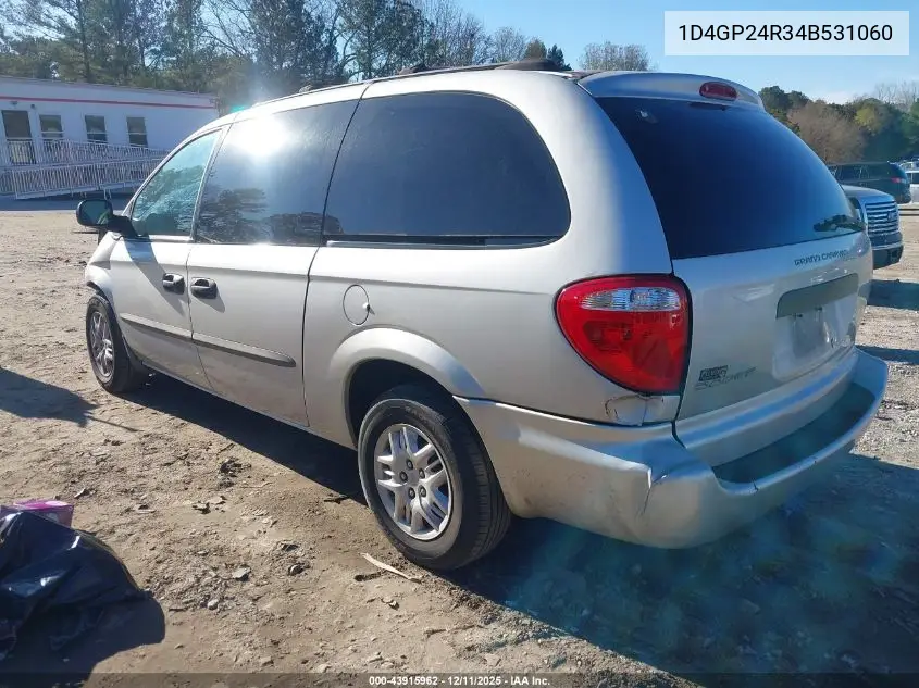 1D4GP24R34B531060 2004 Dodge Grand Caravan Se