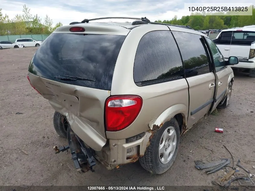 1D4GP25R25B413825 2005 Dodge Caravan