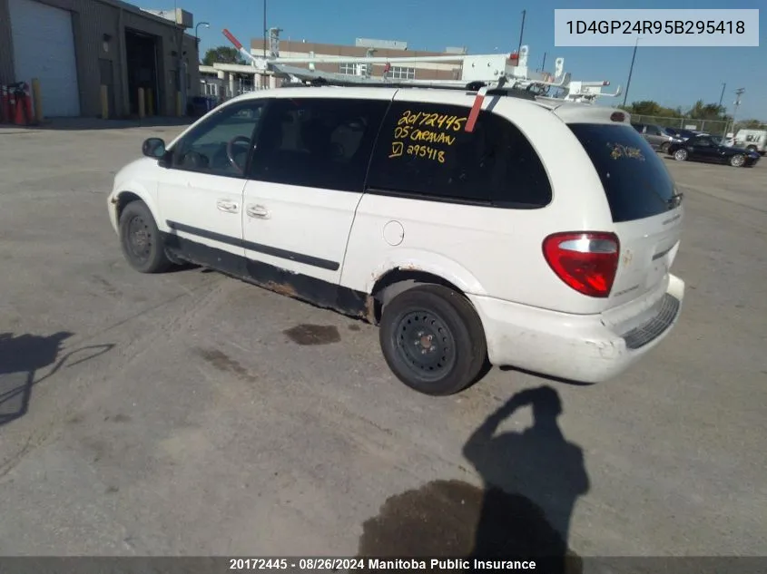 1D4GP24R95B295418 2005 Dodge Grand Caravan