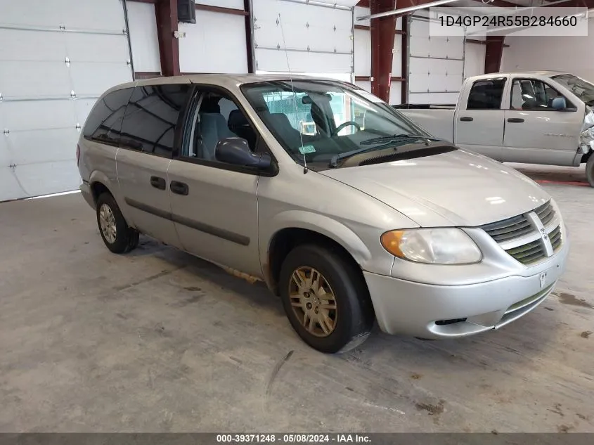 2005 Dodge Grand Caravan Se VIN: 1D4GP24R55B284660 Lot: 39371248