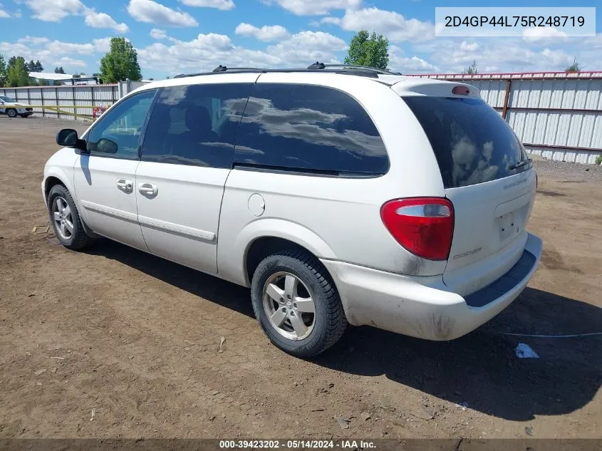 2D4GP44L75R248719 2005 Dodge Grand Caravan Sxt