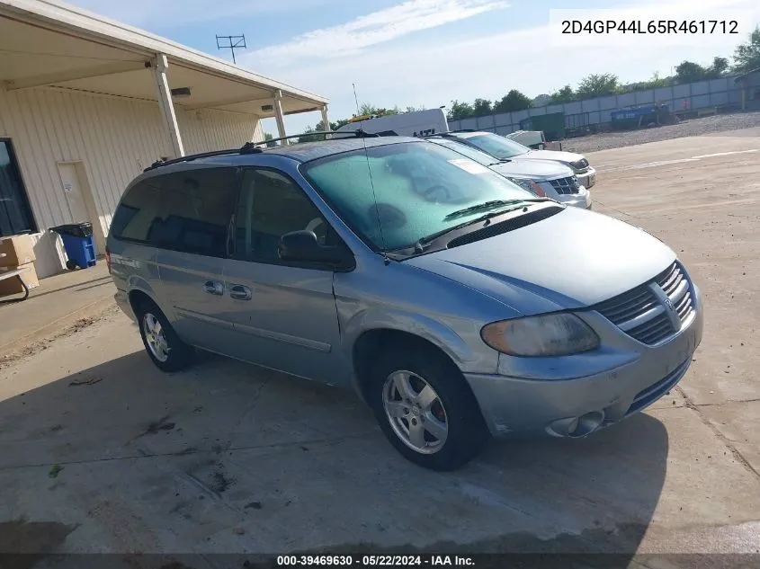 2005 Dodge Grand Caravan Sxt VIN: 2D4GP44L65R461712 Lot: 39469630