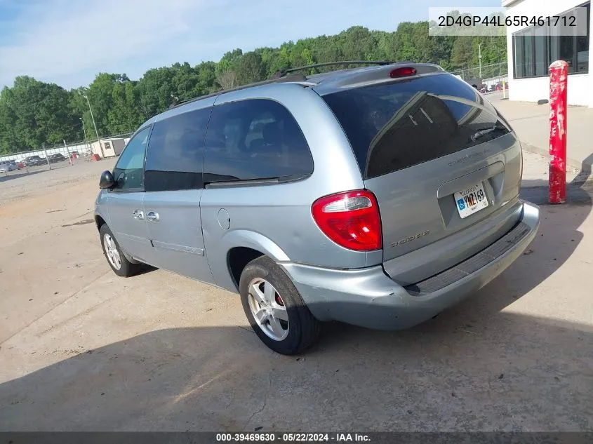 2005 Dodge Grand Caravan Sxt VIN: 2D4GP44L65R461712 Lot: 39469630