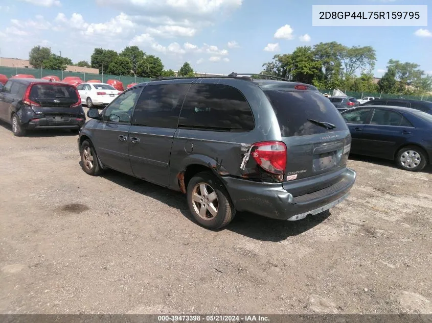 2005 Dodge Grand Caravan Sxt VIN: 2D8GP44L75R159795 Lot: 39473398