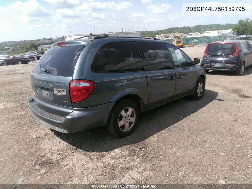 2005 Dodge Grand Caravan Sxt VIN: 2D8GP44L75R159795 Lot: 39473398