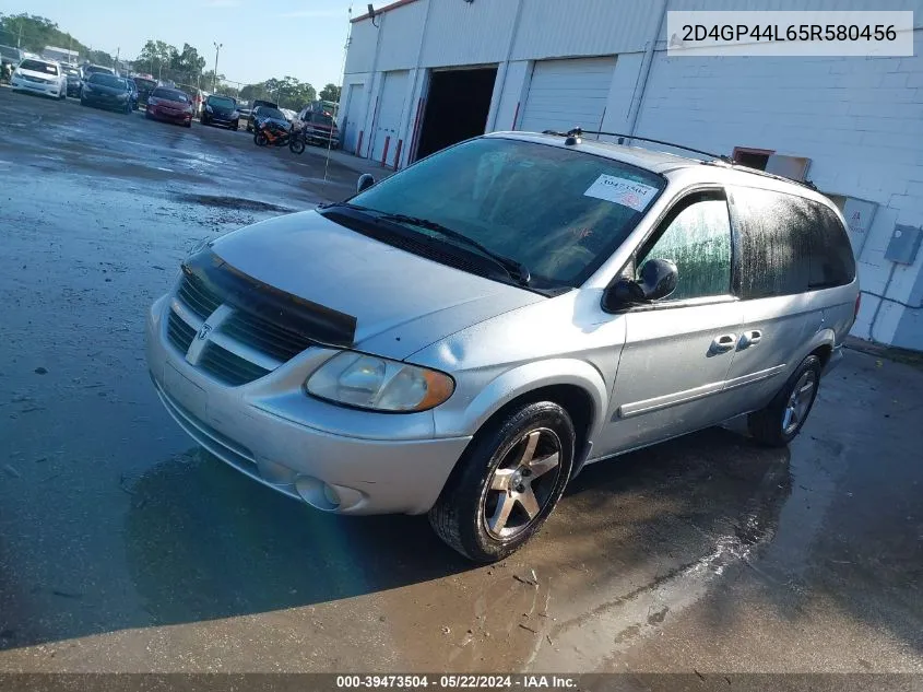 2005 Dodge Grand Caravan Sxt VIN: 2D4GP44L65R580456 Lot: 39473504