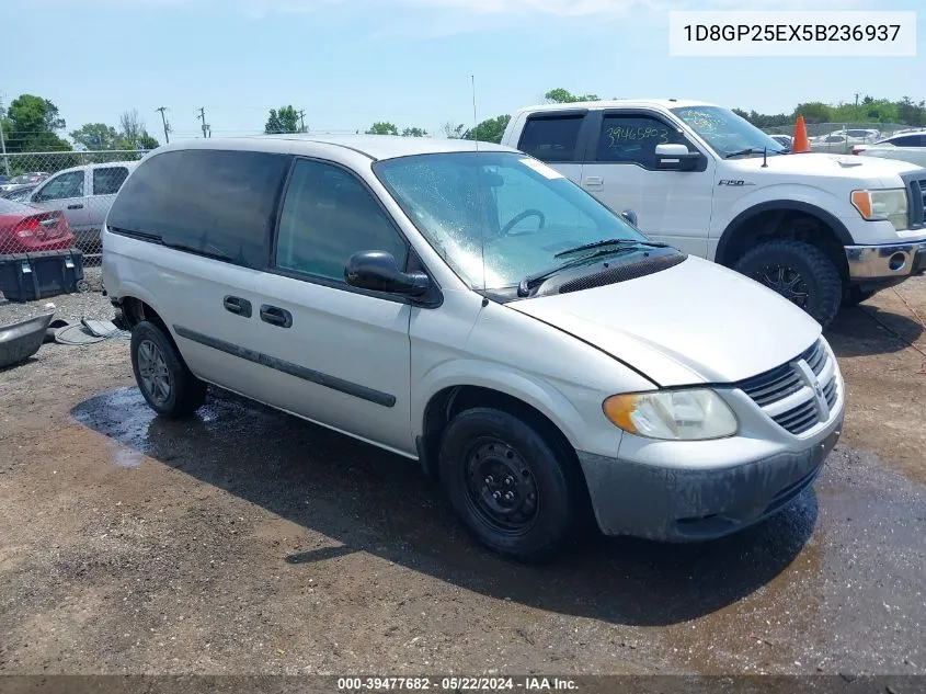 1D8GP25EX5B236937 2005 Dodge Caravan Se