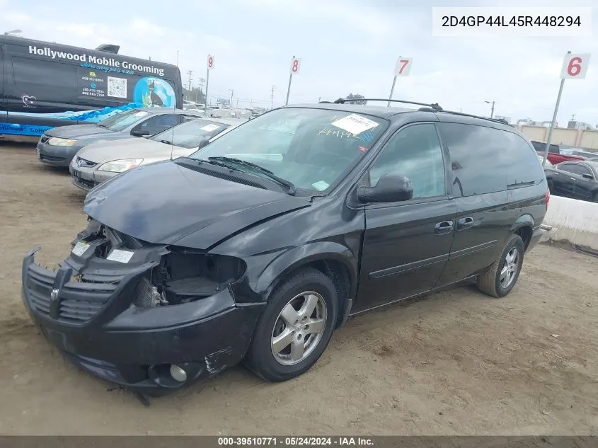 2005 Dodge Grand Caravan Sxt VIN: 2D4GP44L45R448294 Lot: 39510771