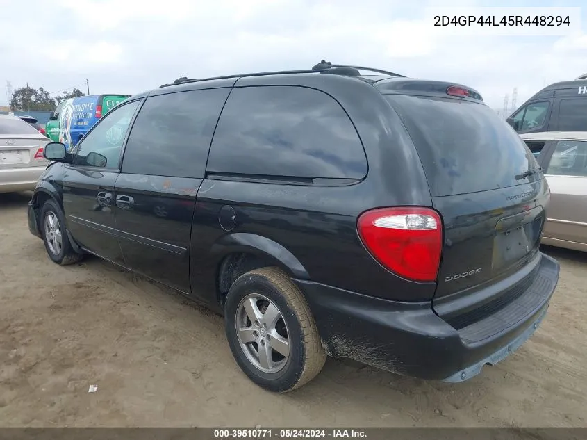 2005 Dodge Grand Caravan Sxt VIN: 2D4GP44L45R448294 Lot: 39510771