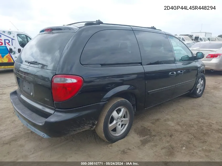 2D4GP44L45R448294 2005 Dodge Grand Caravan Sxt